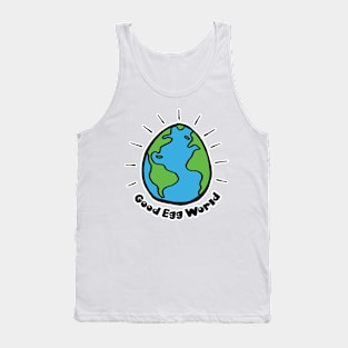 Good Egg World Logo Tank Top